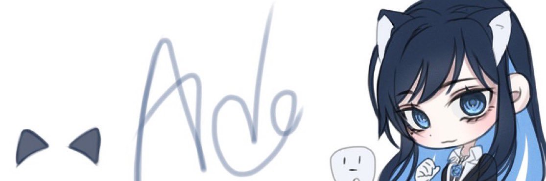 ソーダー💙猫耳帽子の子 banner