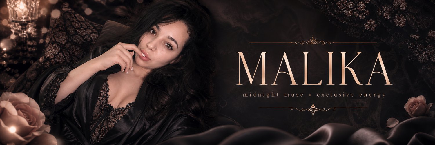 Malika Angel ❤️ banner
