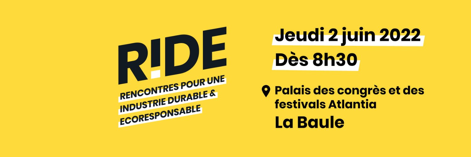 RIDE | RDV de l'Industrie Durable & Écoresponsable banner