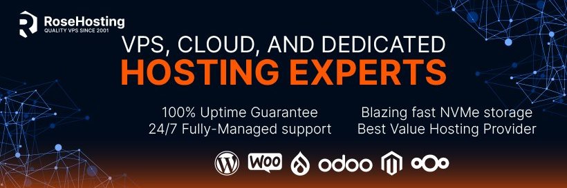 RoseHosting banner