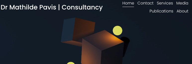 Dr Mathilde Pavis banner