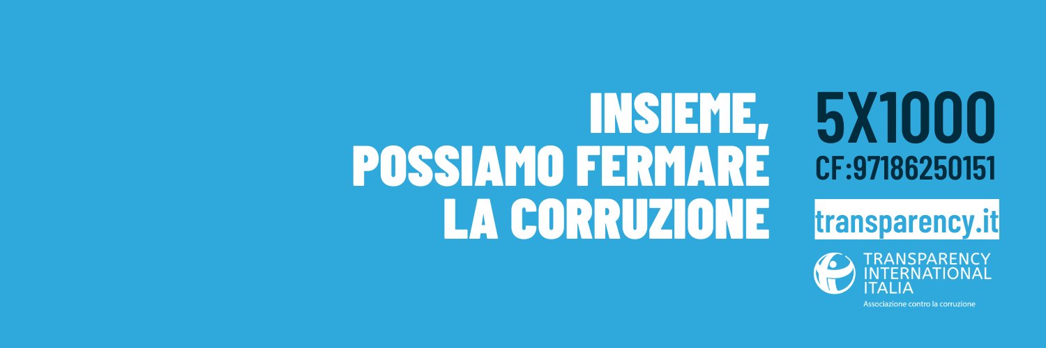 Transparency Italia Profile Banner