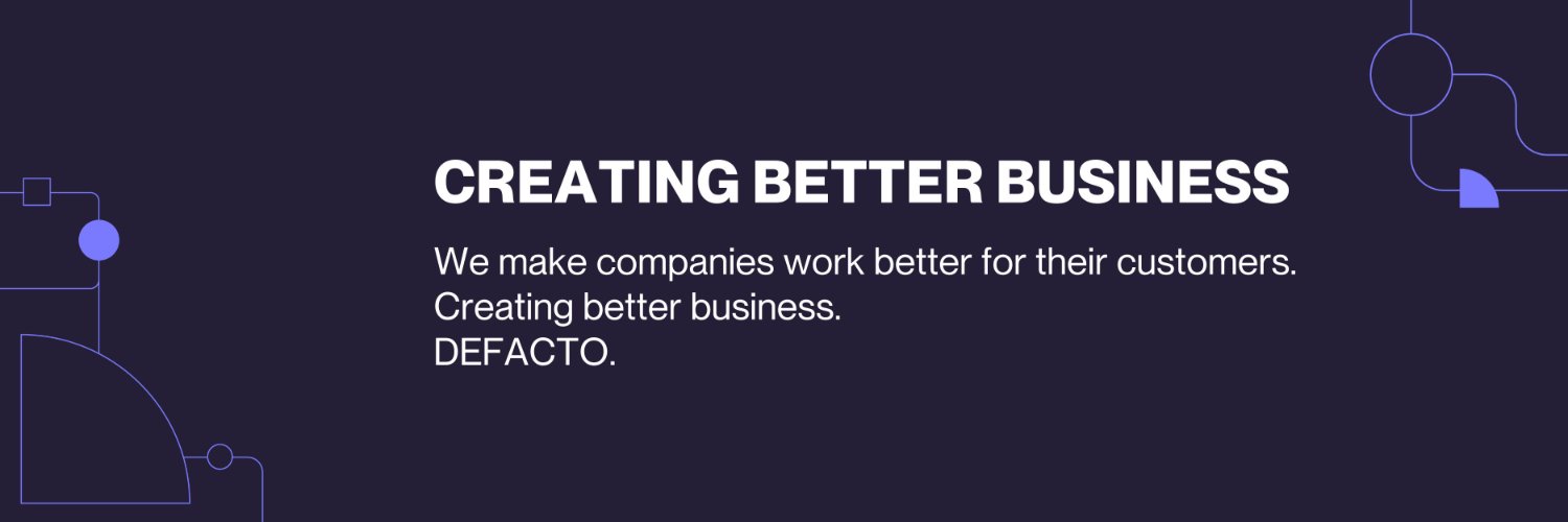 DEFACTO GmbH banner