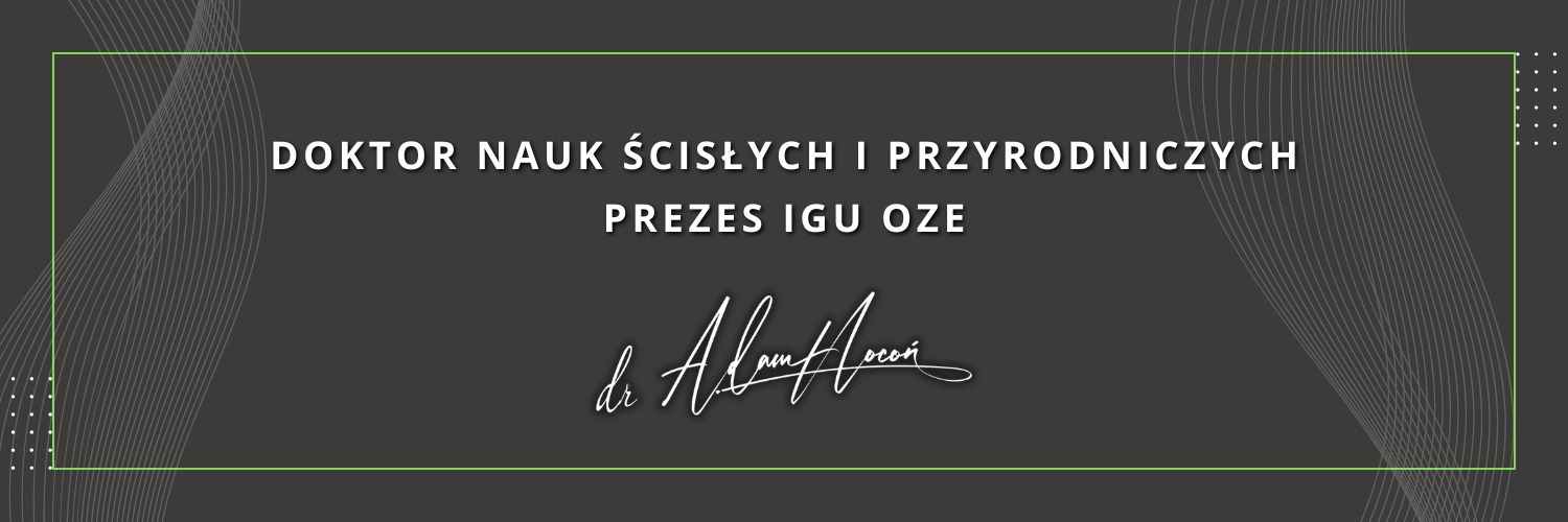 Adam Nocoń's banner