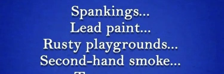 Years of lead poisoning's banner