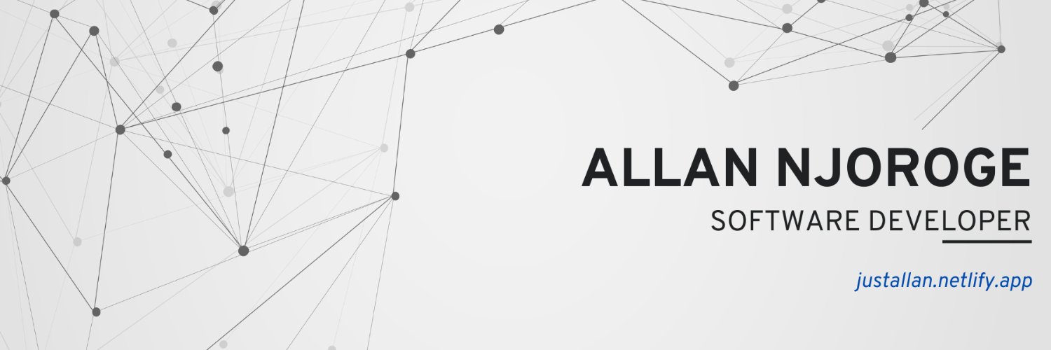Allan Njoroge's banner