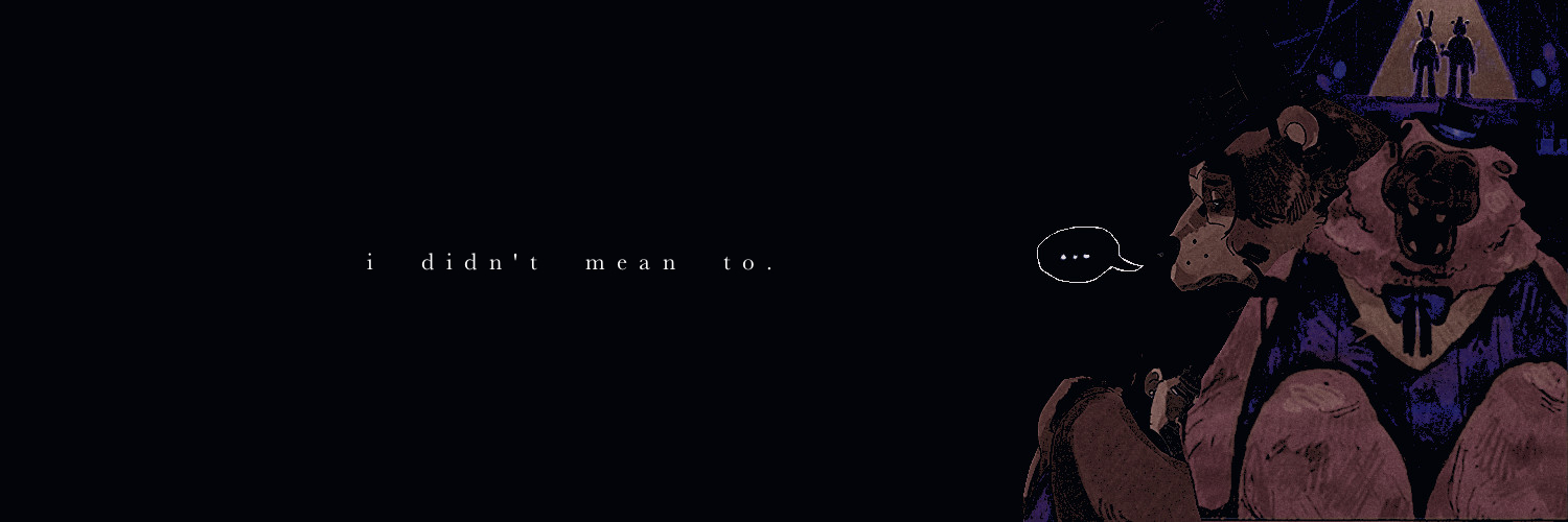 ᅠᅠ 𝓕RED ‎ ‎ ‎ ༘。‎ B͟E͟A͟R͟‎ . banner