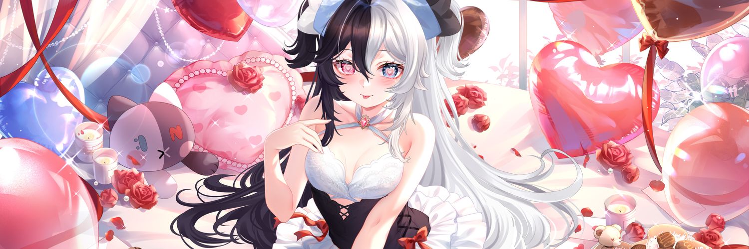🐰🥞 MinxMilk「Milk Maiden Miko」VTUBER! 🧋😺's banner