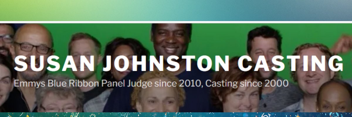 SusanJohnstonCasting banner