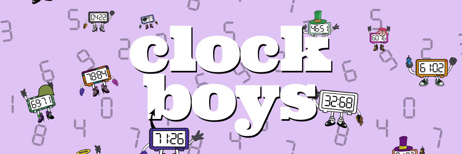 Clock Boys ⏰ banner
