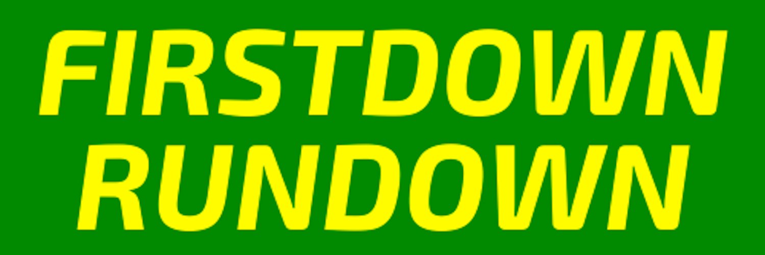 FirstDown RunDown Podcast banner