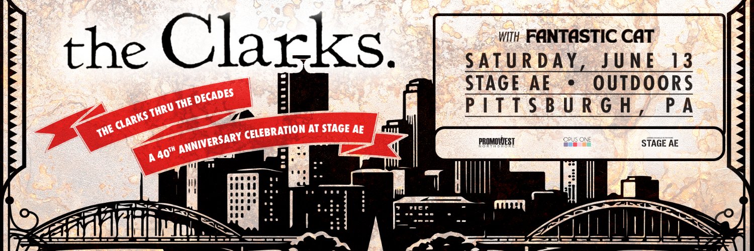 The Clarks banner