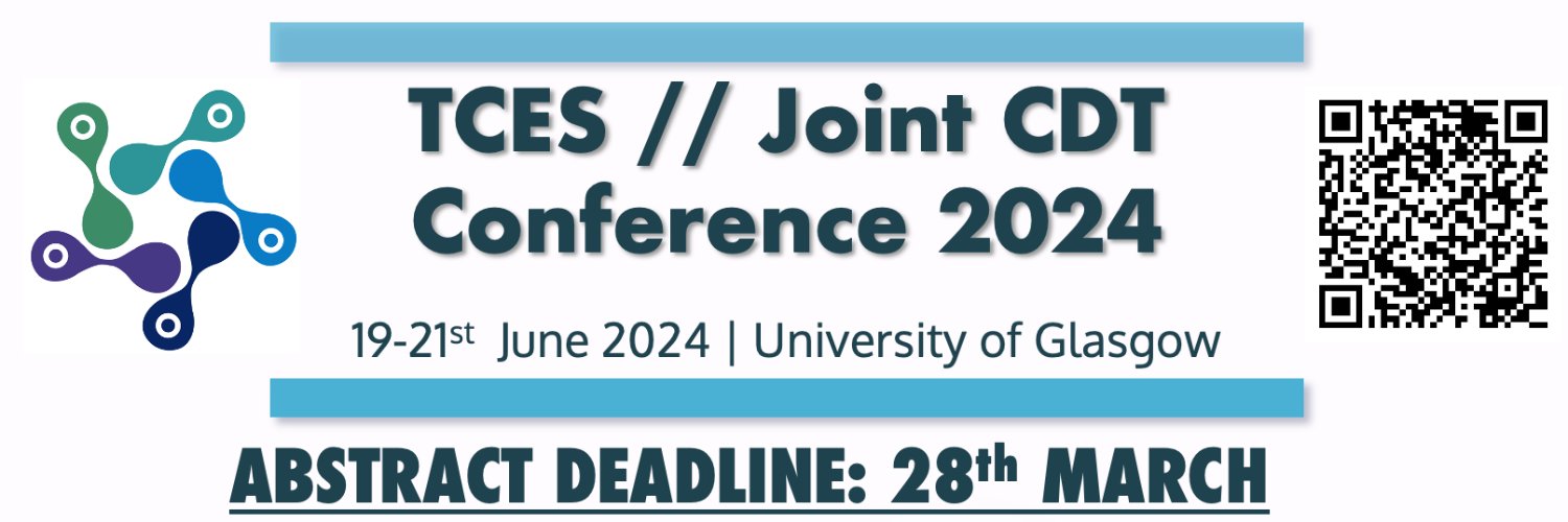 TCES // Joint CDT Conference 2024 banner