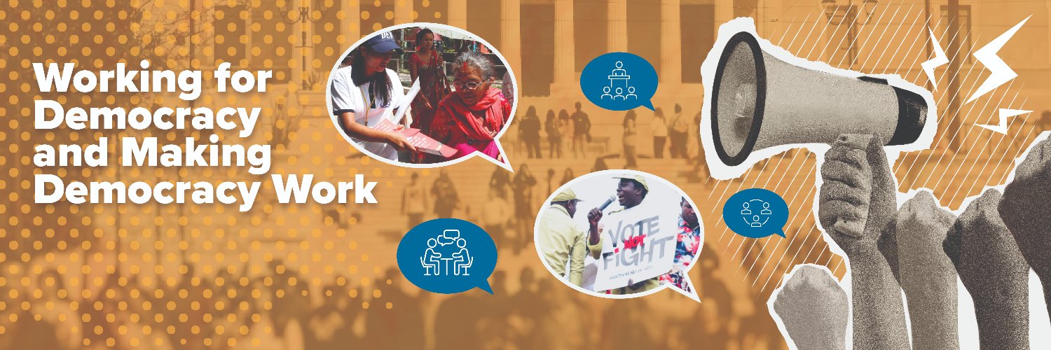 National Democratic Institute banner