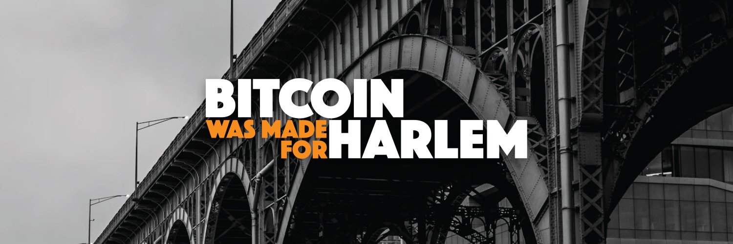 Harlem Bitcoin 🗽🧡 banner