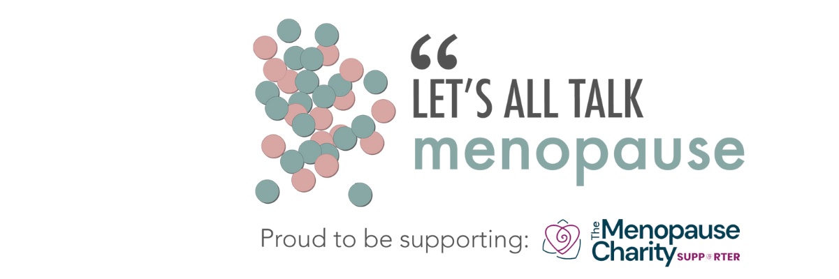 Let's all Talk Menopause's banner