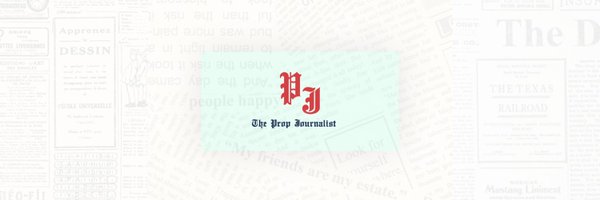 PropJournalist Profile Banner