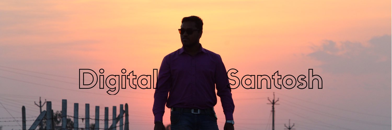 DigitalSantosh's profile banner image
