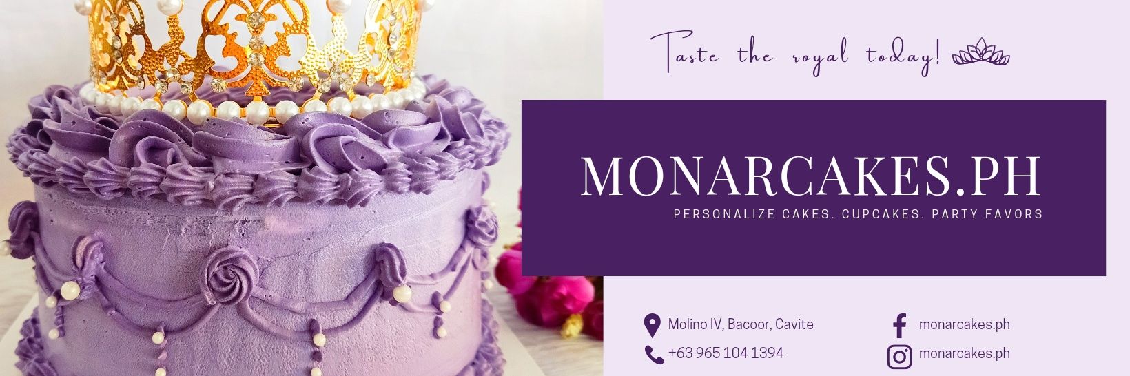 monarcakes.ph banner