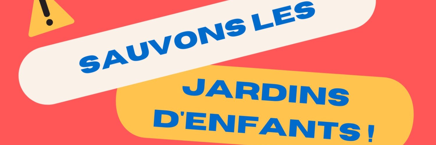 DEfense COLLective Amis des Jardins d'Enfants banner