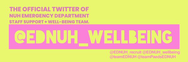 EDNUH_wellbeing Profile Banner