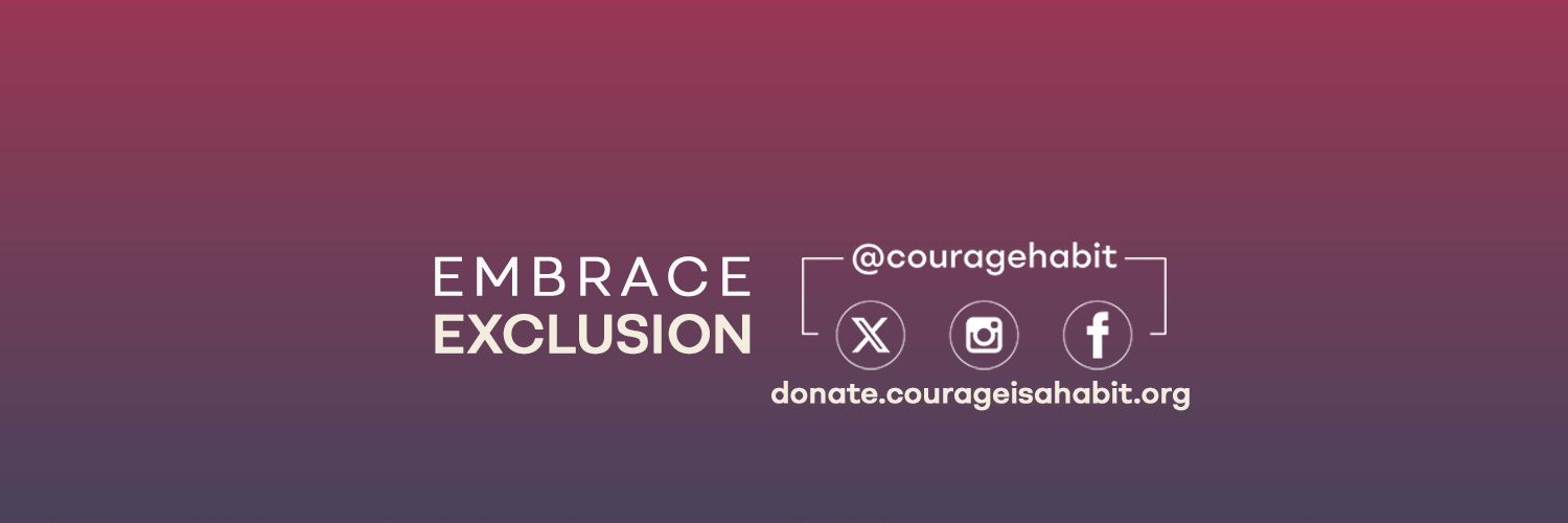 Courage Is A Habit's banner