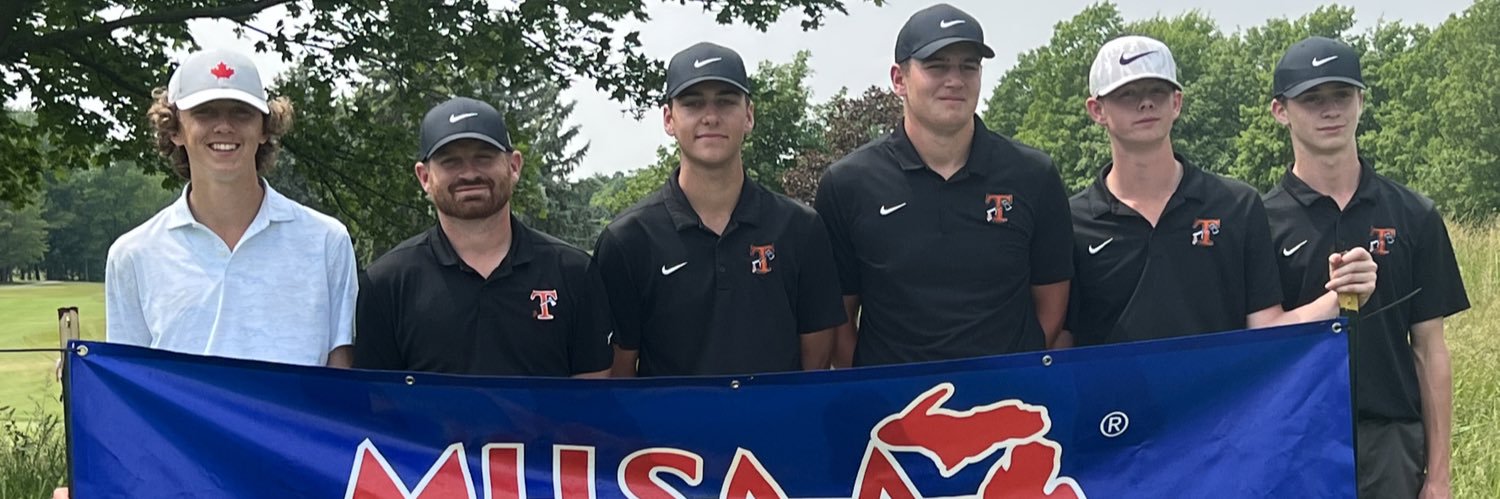 Tecumseh Boys Golf banner