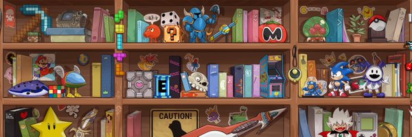 The Video Game Library 📚 Profile Banner