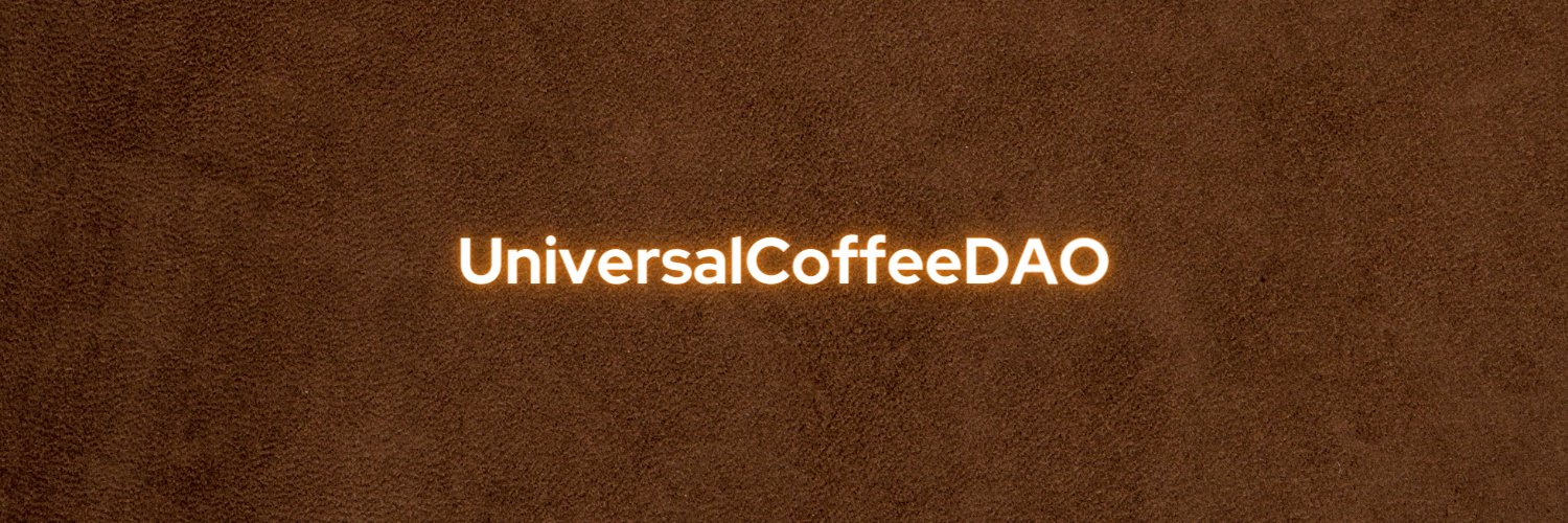 UniversalCoffeeDAO banner
