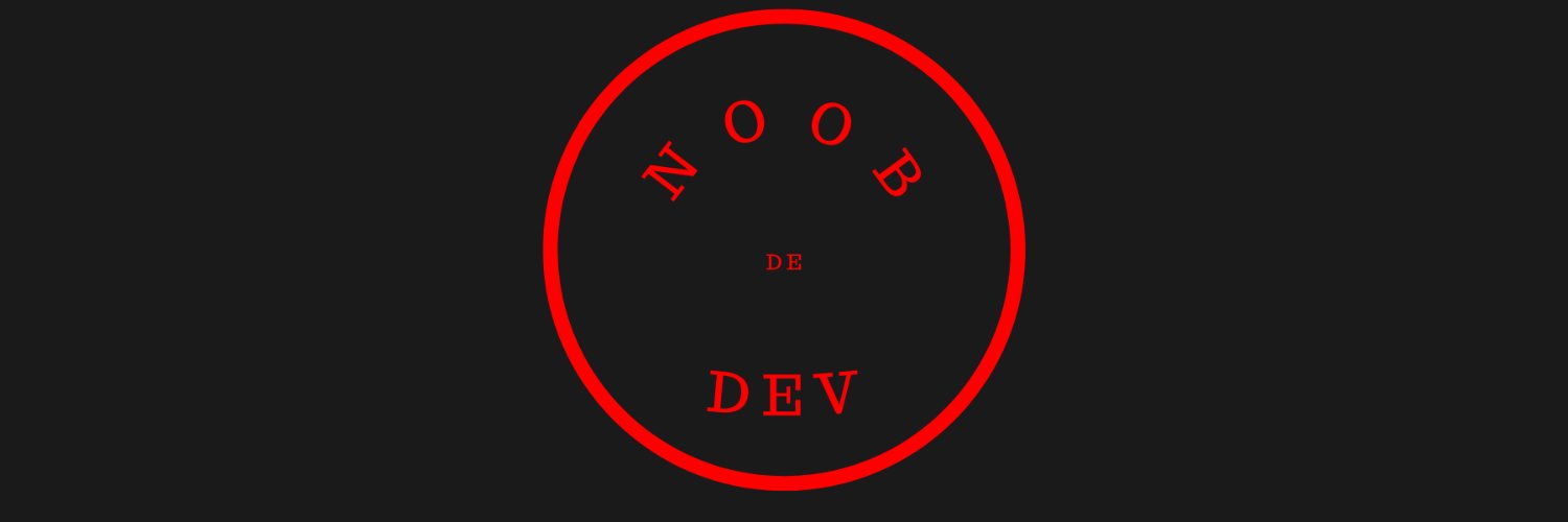 NoobDeDev's profile banner image