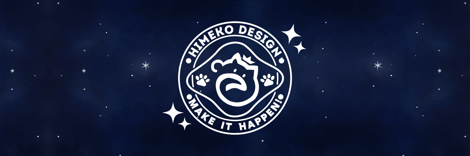 Himeko Design ✧ Open Comms ✧ banner