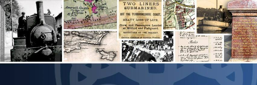 Pembrokeshire Archives / Archifdy Sir Benfro's banner