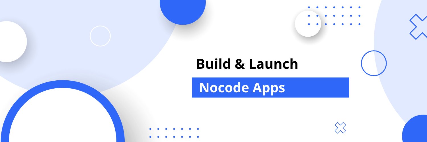 Paul - I build apps with nocode and teach same Profile Banner