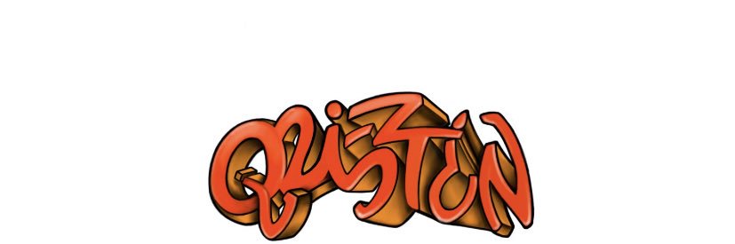 queztion & the anzwer. banner