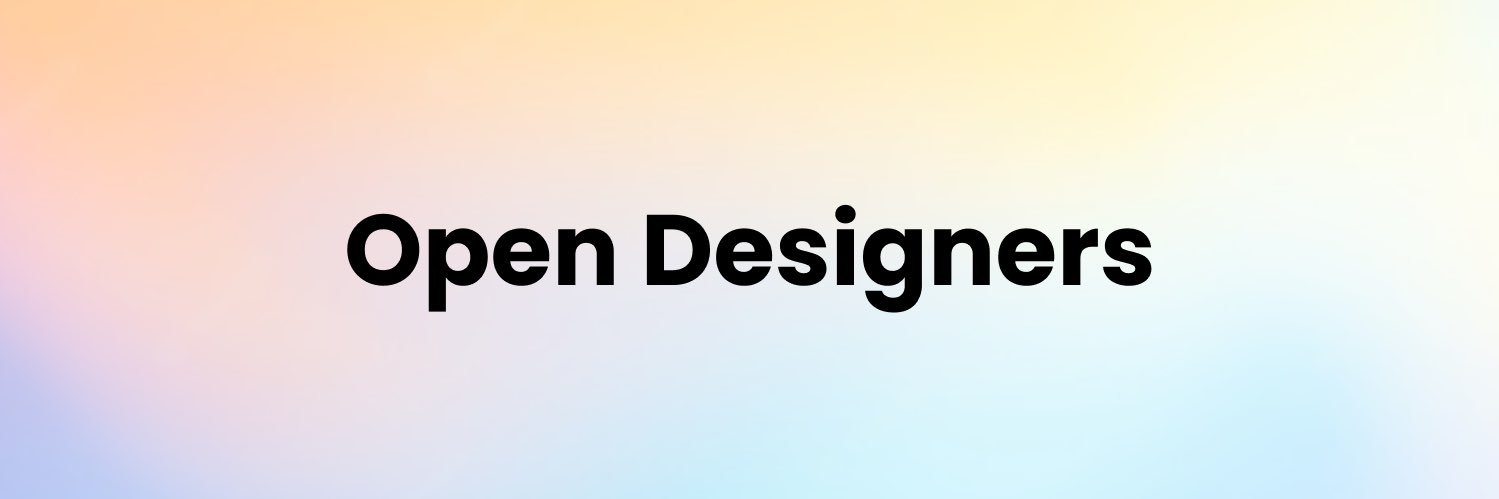 Open Designers banner