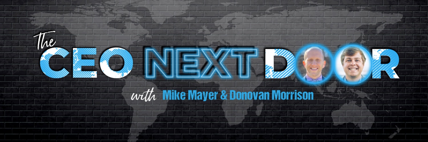 CEO Next Door Podcast banner