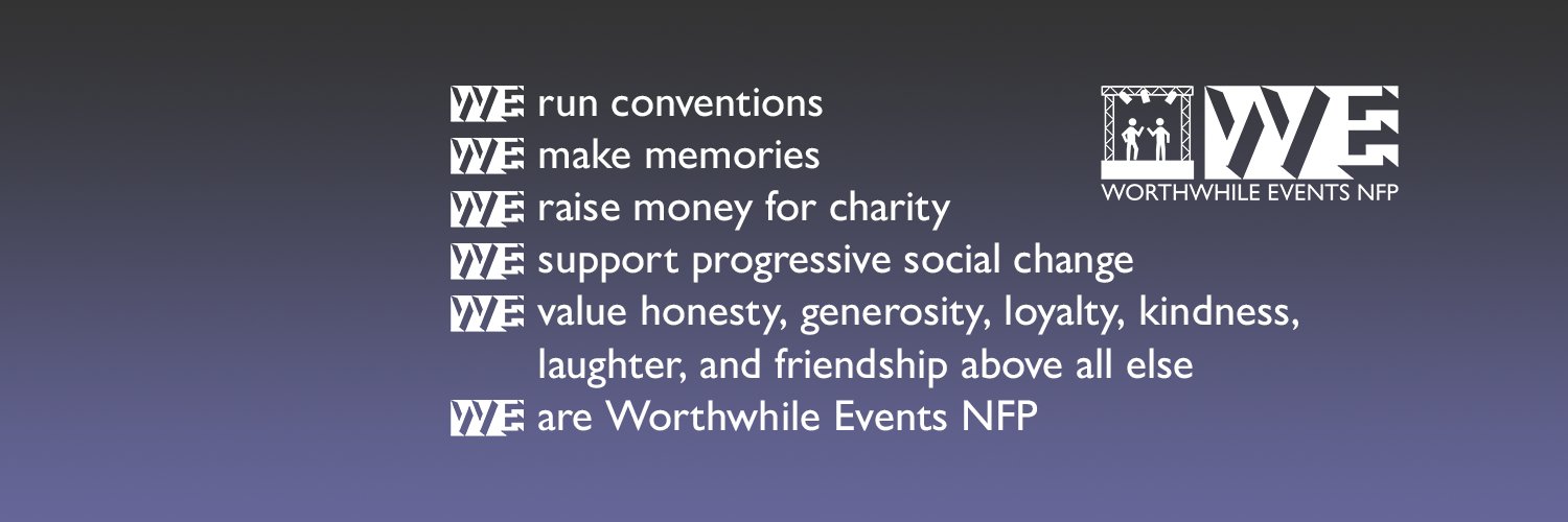 Worthwhile Events NFP Profile Banner