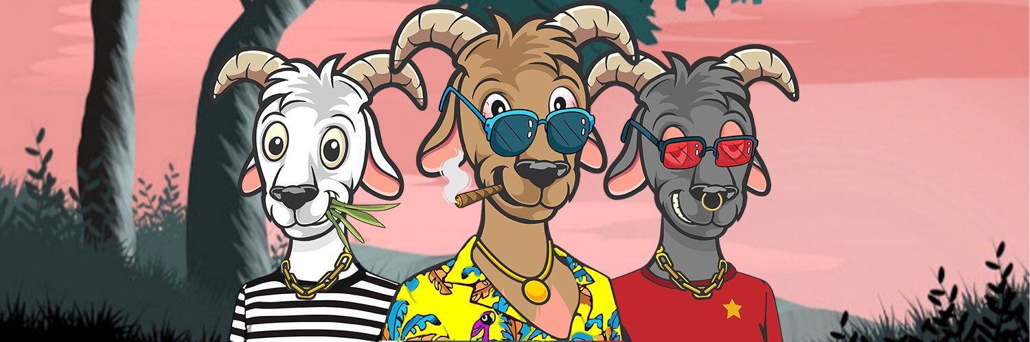 Swaggy Goats nfts banner