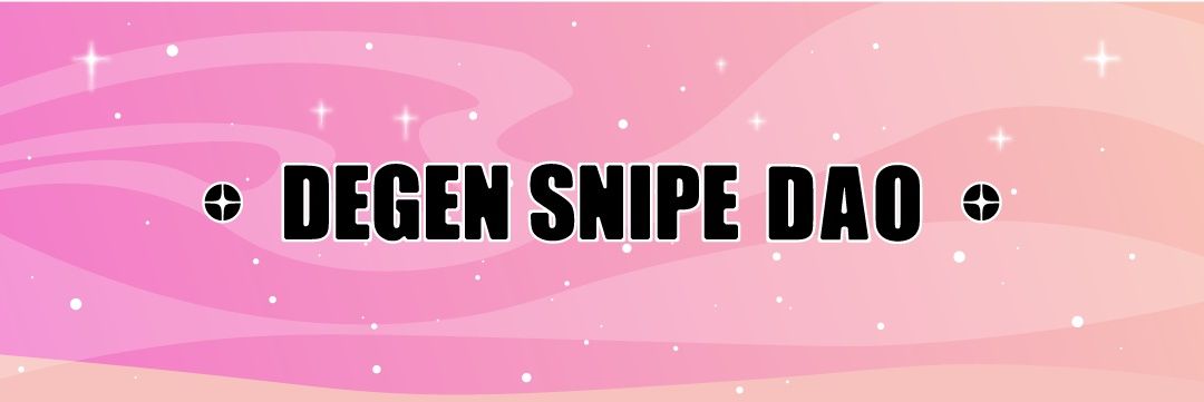 Degen Sniper Dao banner
