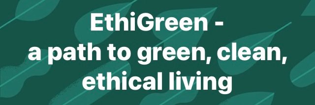 ethigreenliving's profile banner image