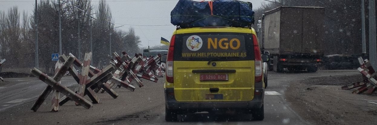 Help To Ukraine ONGD banner