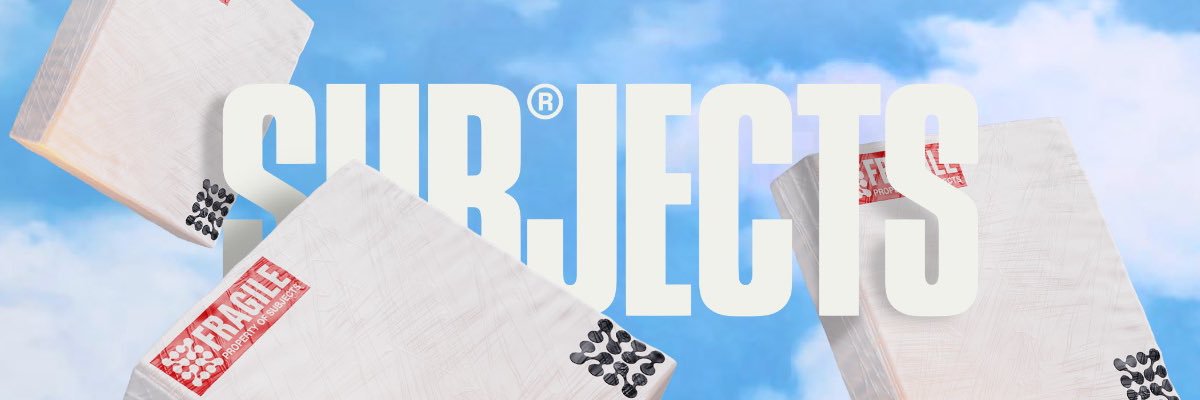 SUBJECTS banner