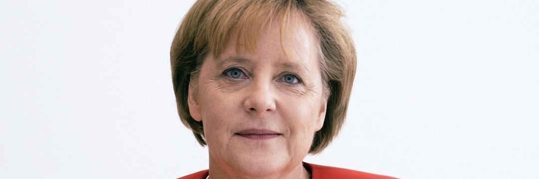 Frau Merkel banner