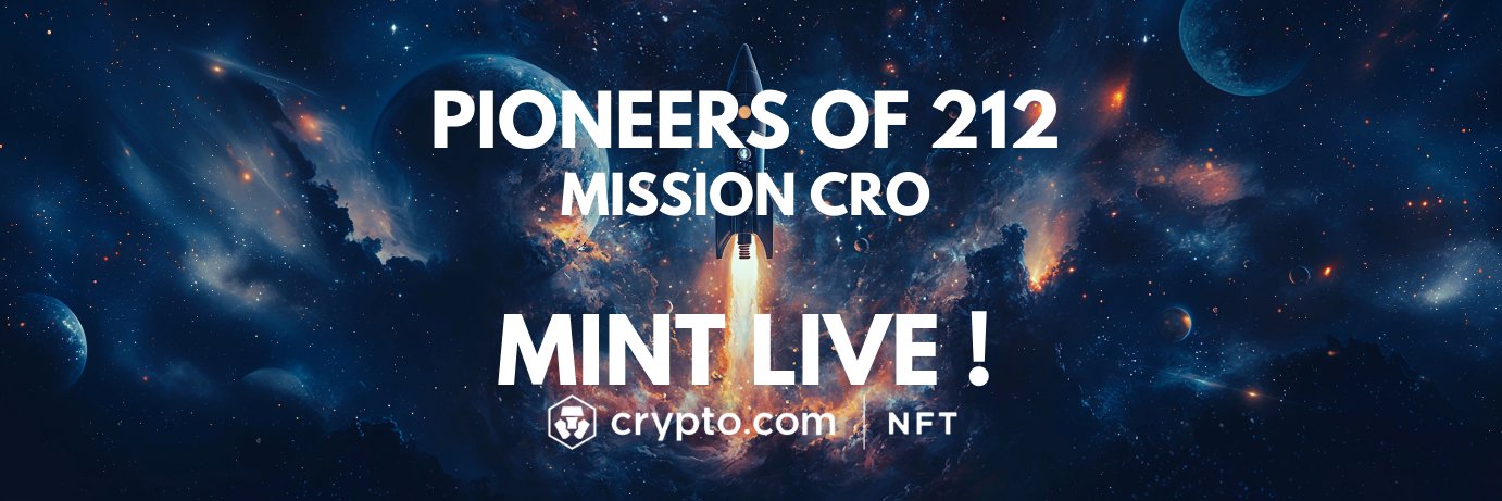 MissionCRO: PIONEERS OF 212 banner