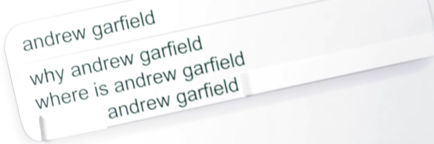 where is andrew garfield? banner