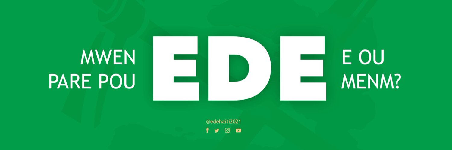 Les Engagés pour le Développement EDE. Profile Banner