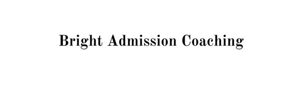 Bright Admission Coaching Profile Banner