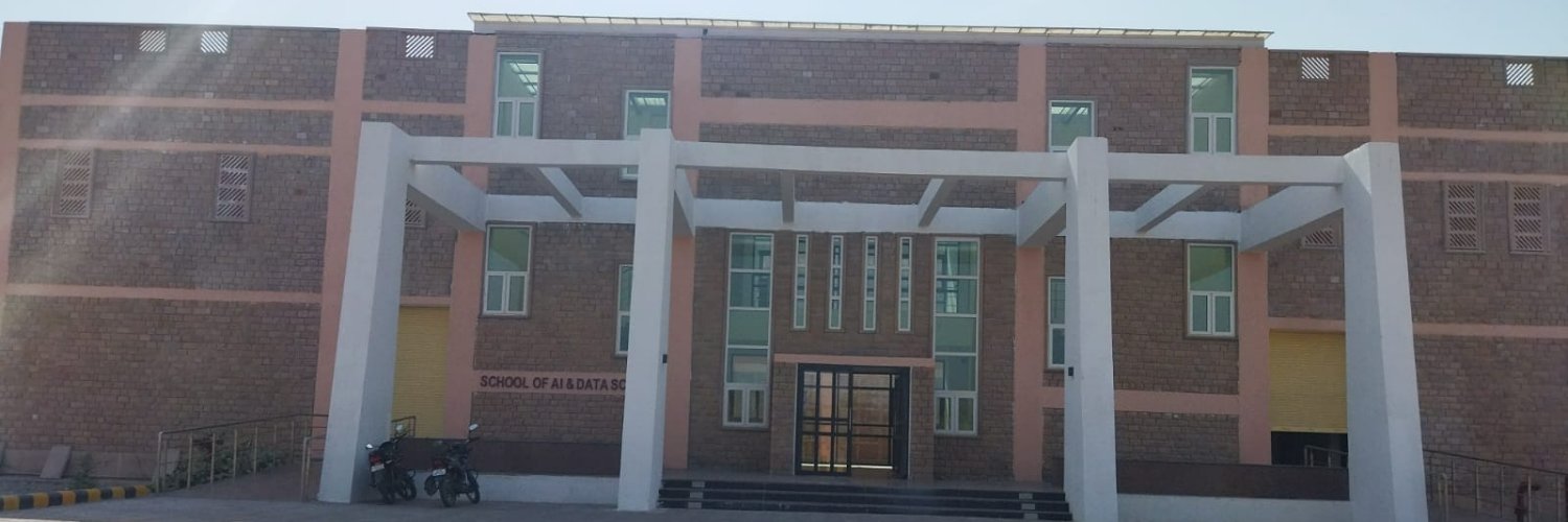 School of AI and Data Science, IIT Jodhpur banner