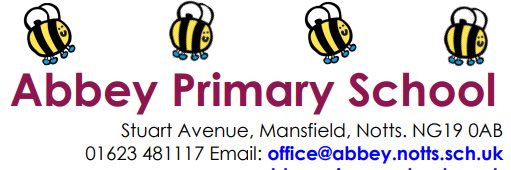 Abbey Primary School banner