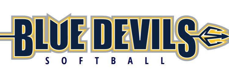 CC Blue Devils Softball banner